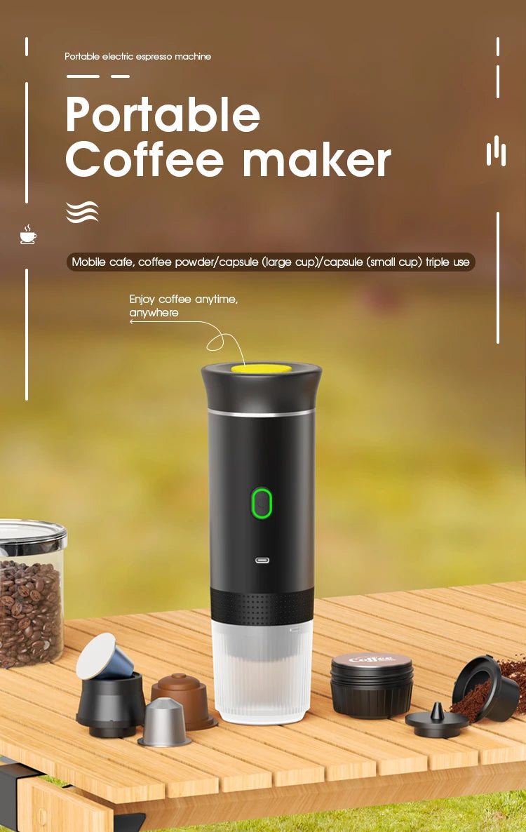 Wireless Portable Espresso Coffee Machine